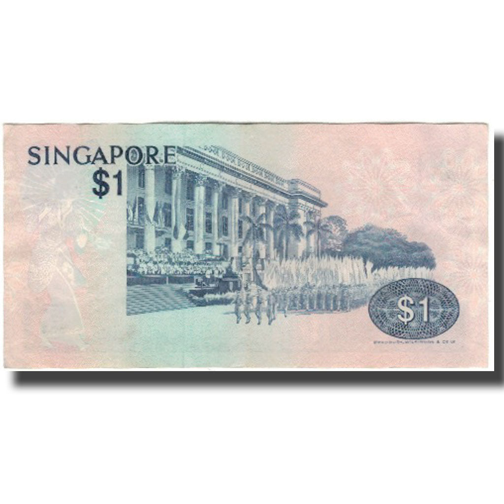 Banknot, Singapur, 1 Dollar, KM:9, EF(40-45)
