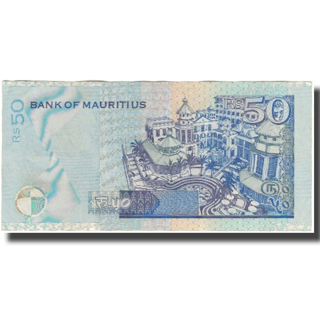 Banconote, Mauritius, 50 Rupees, 1999, KM:50a, BB