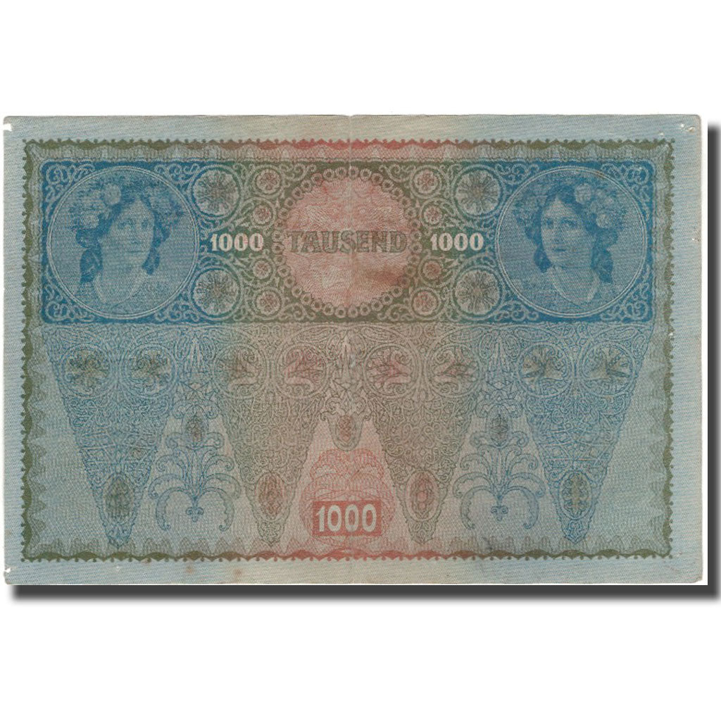 Banknot, Austria, 1000 Kronen, 1902, KM:59, EF(40-45)