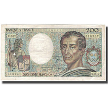 França, 200 Francs, Montesquieu, 1983, F(12-15), Fayette:70.3, KM:155a