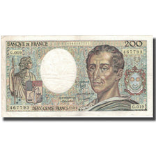 Francia, 200 Francs, Montesquieu, 1983, BC, Fayette:70.3, KM:155a