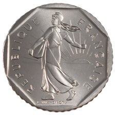 FRANCE, 2 Francs, 1982, MS(63), Nickel, Gadoury #547, 7.50