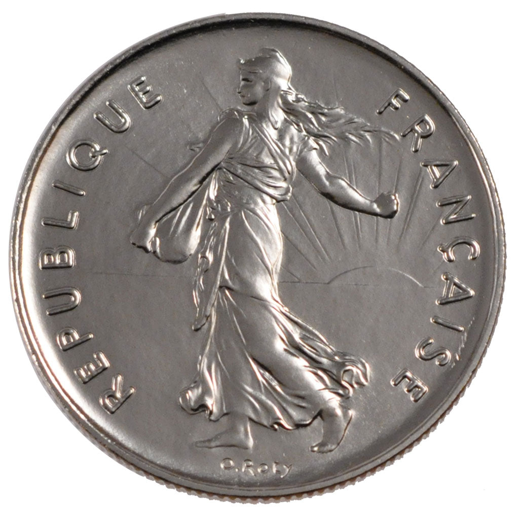 FRANCE, Semeuse, 5 Francs, 1982, Paris, KM #926a.1, MS(65-70), Nickel Clad...