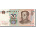 Geldschein, China, 20 Yuan, 1999, KM:899, SS