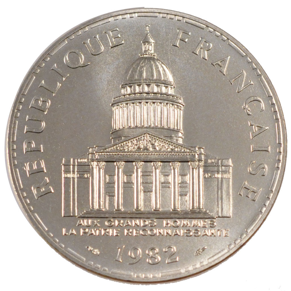 FRANCE, 100 Francs, 1982, MS(63), Silver, Gadoury #898, 15.00