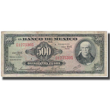 Nota, México, 500 Pesos, 1973-07-18, KM:51q, VF(20-25)