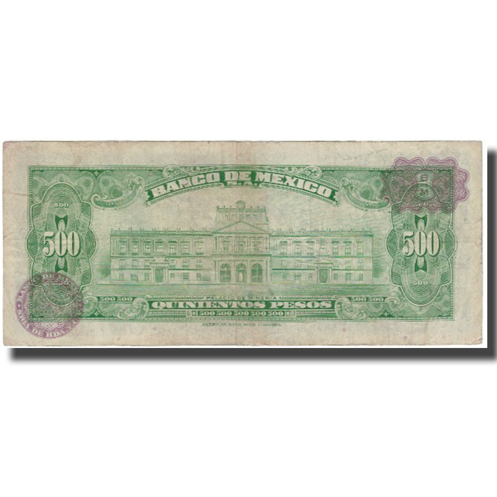 Billete, 500 Pesos, México, 1973-07-18, KM:51q, BC