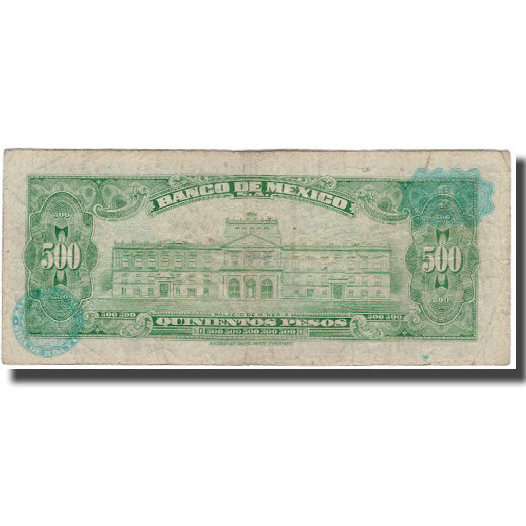 Banknote, Mexico, 500 Pesos, 1973-07-18, KM:51q, VF(20-25)