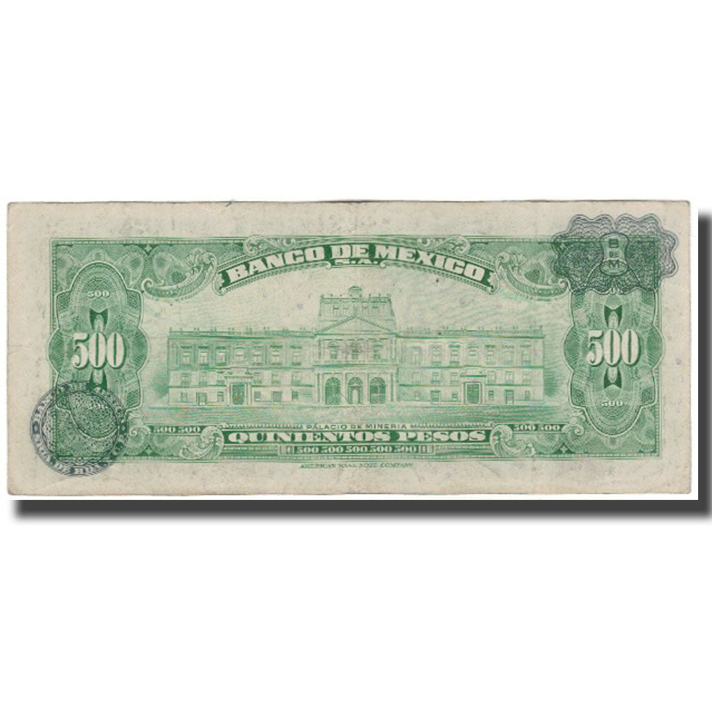 Banknote, Mexico, 500 Pesos, 1977-02-18, KM:51s, VF(30-35)