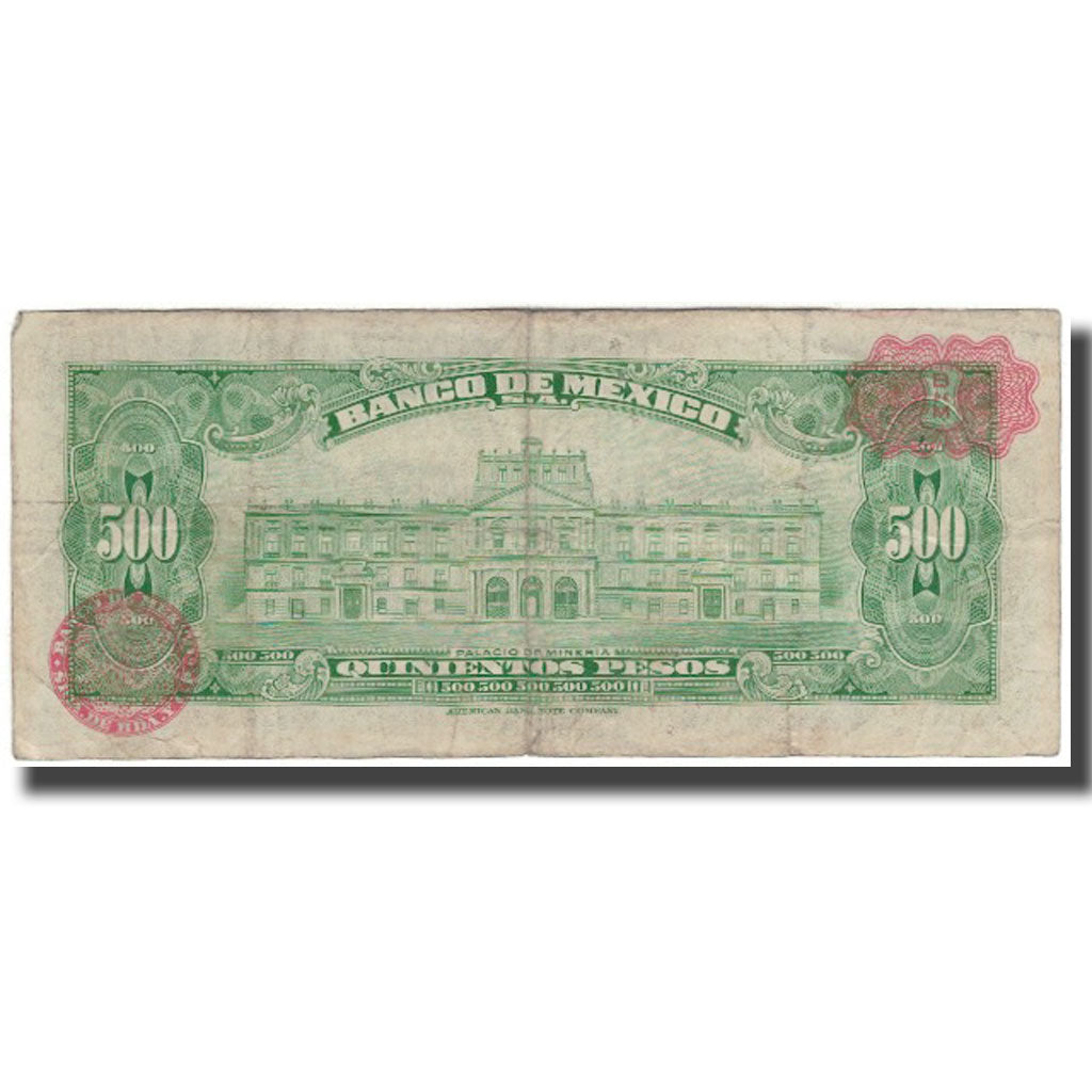 Banknote, Mexico, 500 Pesos, 1978-01-18, KM:51t, VF(20-25)