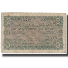 Geldschein, Ägypten, 5 Piastres, KM:163, S