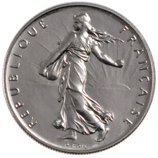 FRANCE, Semeuse, 1 Franc, 1983, Paris, MS(63), Nickel, 24, Gadoury #474, 6.00
