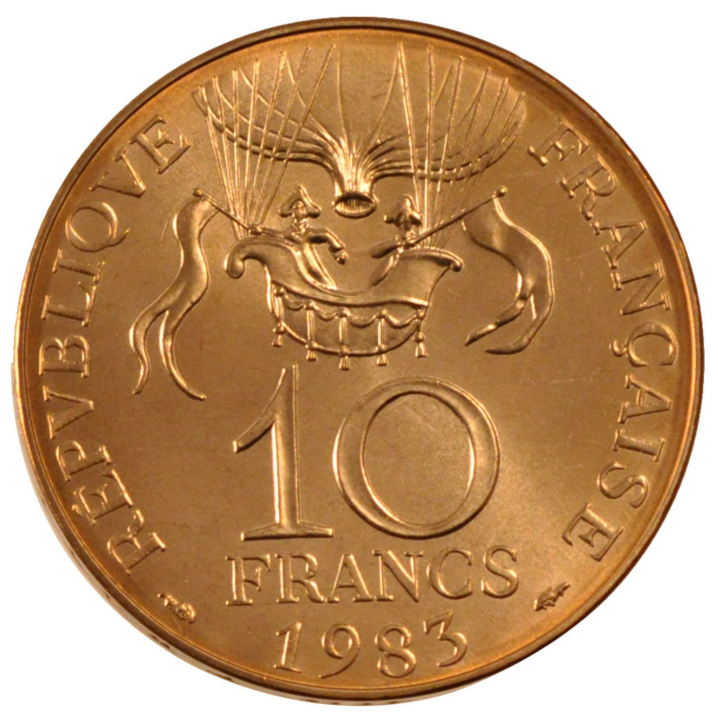 Francia, 10 Francs, 1983, SPL, Rame-nichel-alluminio, Gadoury:816