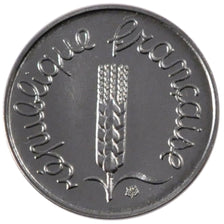 Francia, Épi, Centime, 1981, FDC, Acciaio inossidabile, Gadoury:91