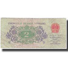 Banknote, China, 2 Jiao, KM:878b, VG(8-10)