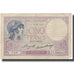 Francja, 5 Francs, Violet, 1933-07-06, VG(8-10), KM:72e