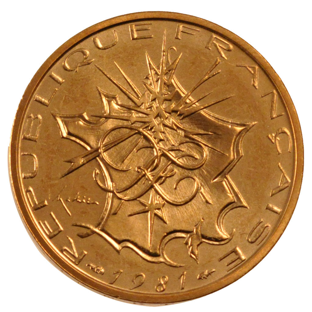 FRANCE, 10 Francs, 1981, MS(65-70), Cupro-nickel Aluminium, Gadoury #814, 10.00