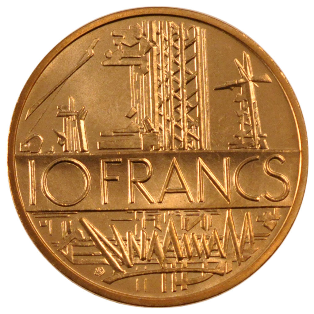 FRANCE, 10 Francs, 1981, MS(65-70), Cupro-nickel Aluminium, Gadoury #814, 10.00