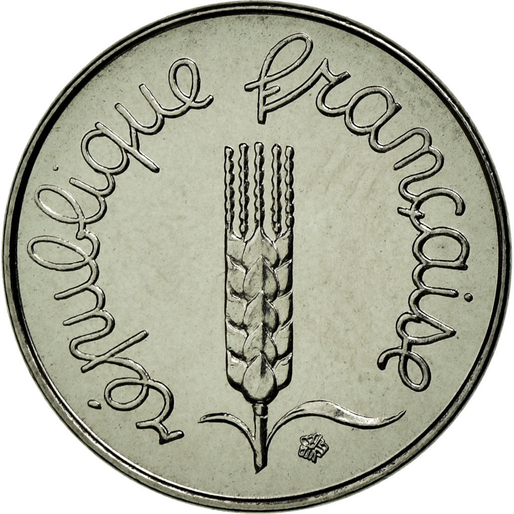 Coin, France, Épi, Centime, 1979, Paris, MS(65-70), Stainless Steel, Gadoury:91