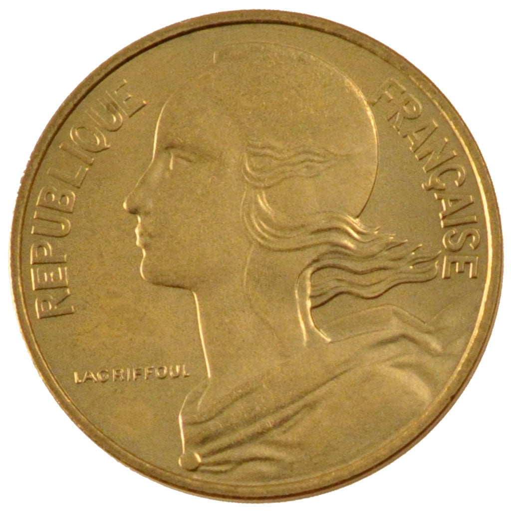 FRANCE, Marianne, 10 Centimes, 1979, Paris, KM #929, MS(65-70),...