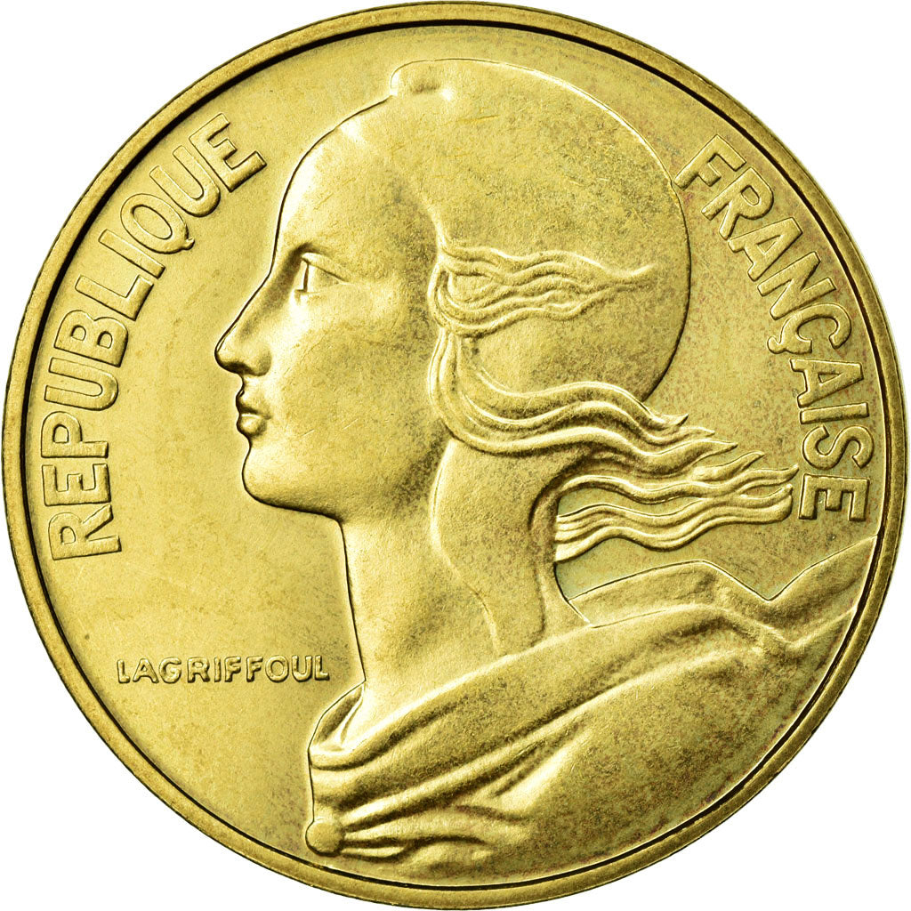 Coin, France, Marianne, 20 Centimes, 1979, Paris, MS(65-70), Aluminum-Bronze