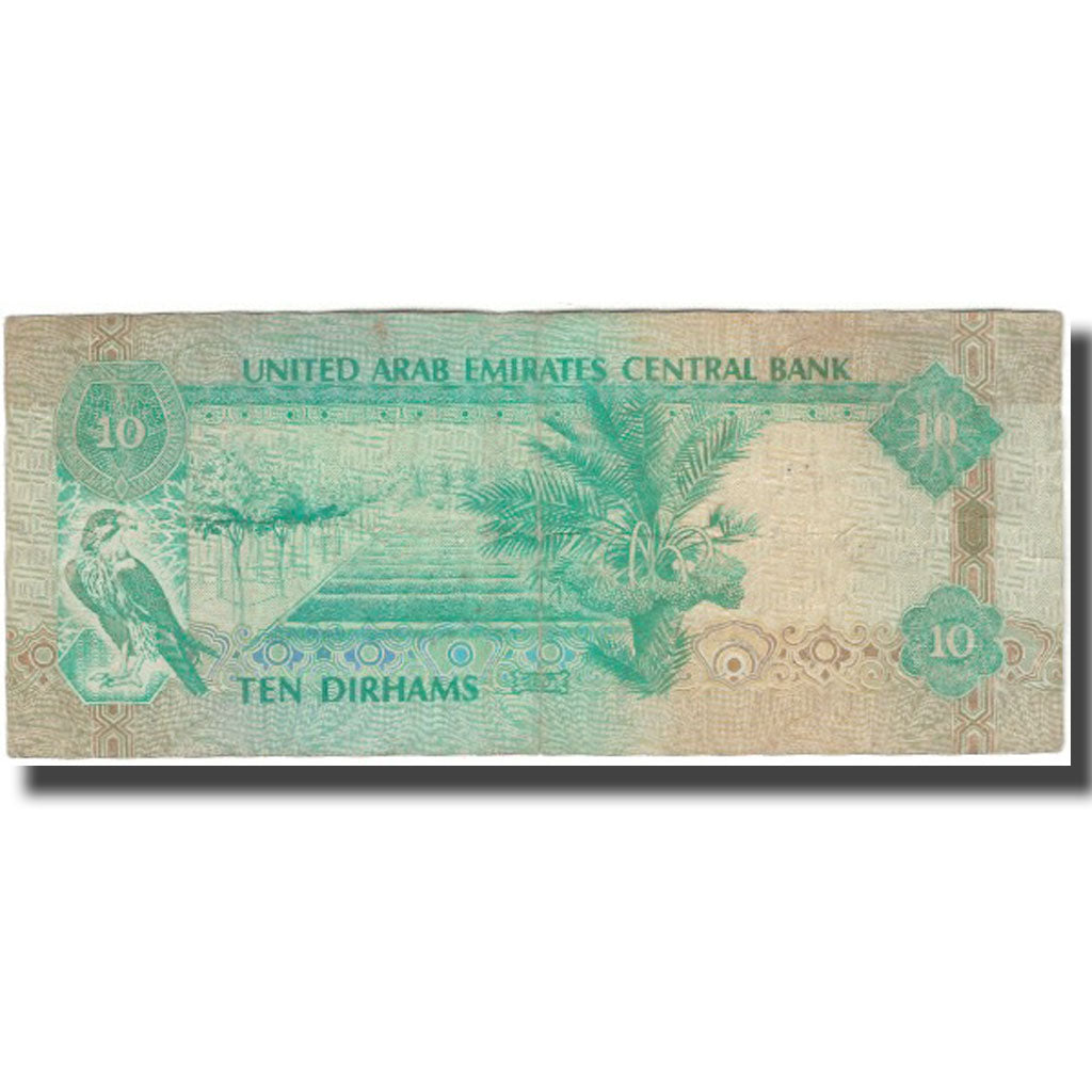 Banknote, United Arab Emirates, 10 Dirhams, 2001, KM:20b, F(12-15)