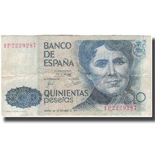 Banknote, Spain, 500 Pesetas, 1979-10-23, KM:157, F(12-15)