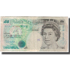 Billet, Grande-Bretagne, 5 Pounds, KM:382b, B