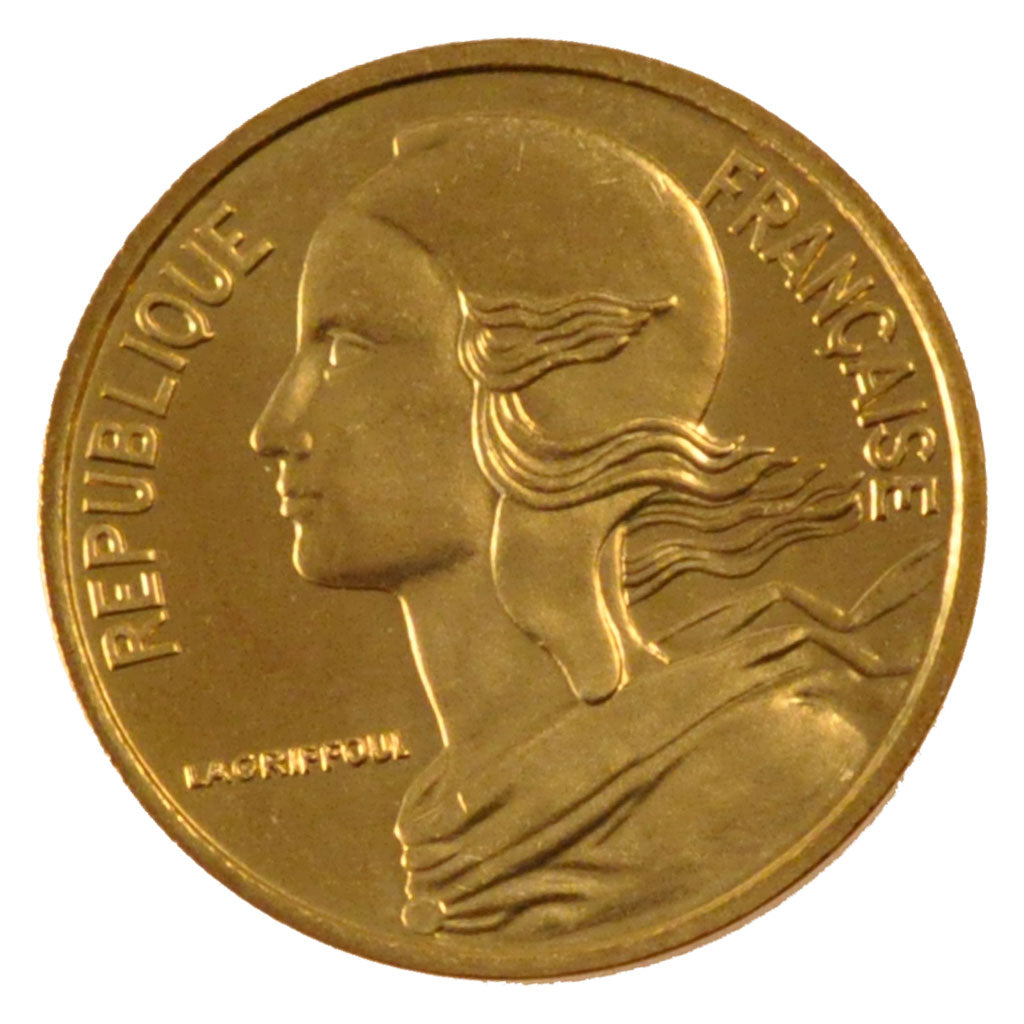 Francia, Marianne, 5 Centimes, 1978, Paris, FDC, Alluminio-bronzo, Gadoury:175