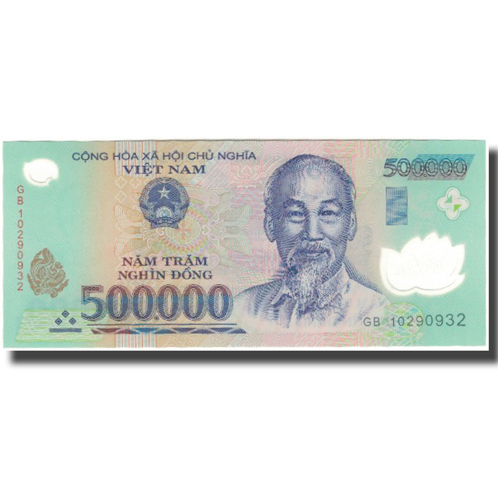 Banknot, Wietnam, 500 000 Dông, 2010, UNC(65-70)