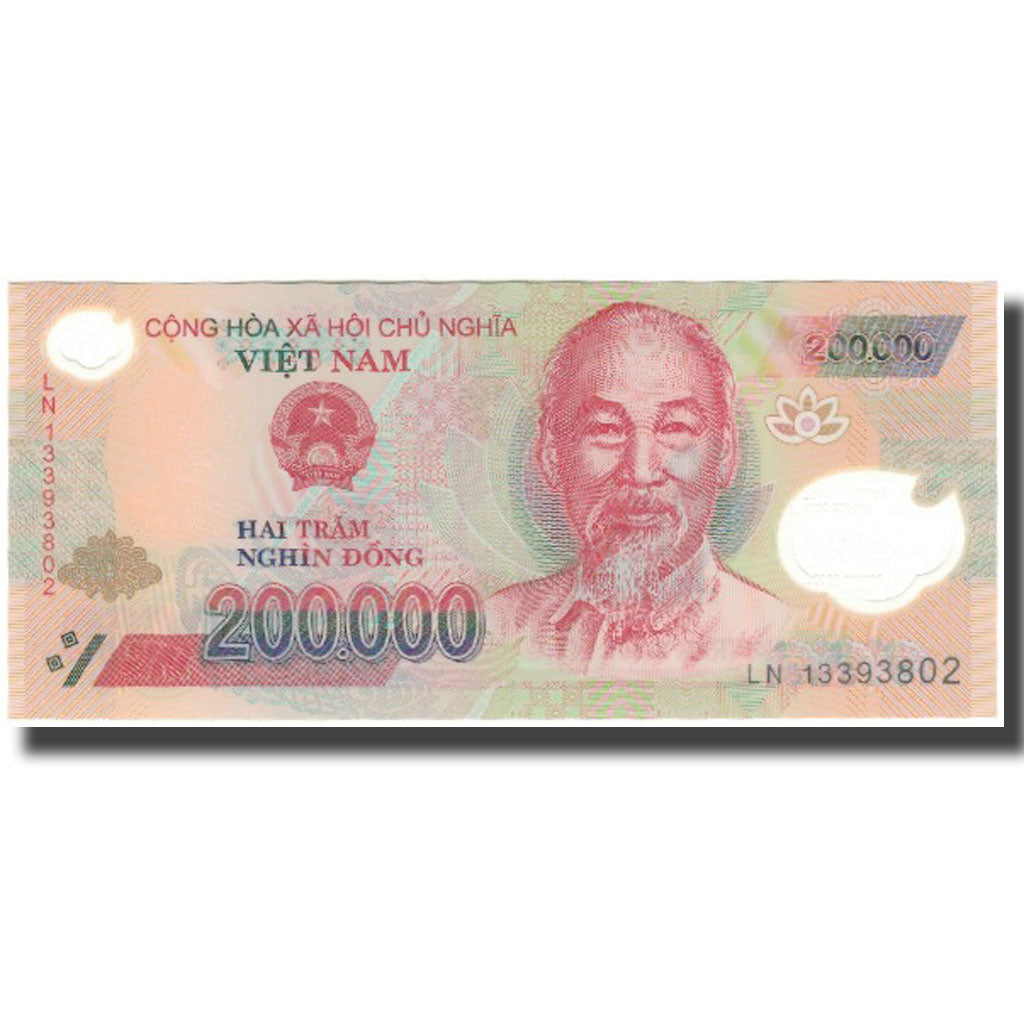 Banknot, Wietnam, 200 000 Dông, 2013, UNC(65-70)