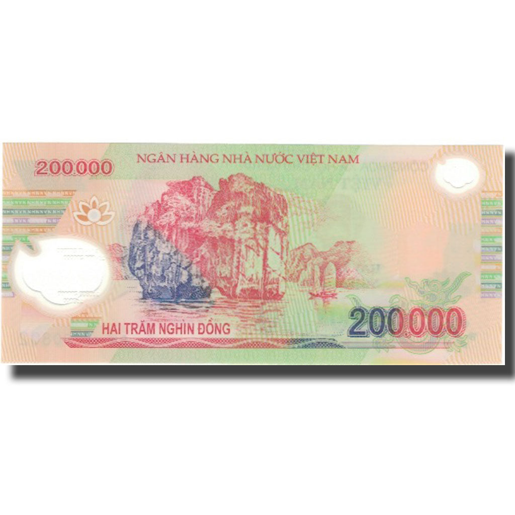 Banknote, Vietnam, 200,000 D<ox>ng, 2010, KM:123e, UNC(65-70)
