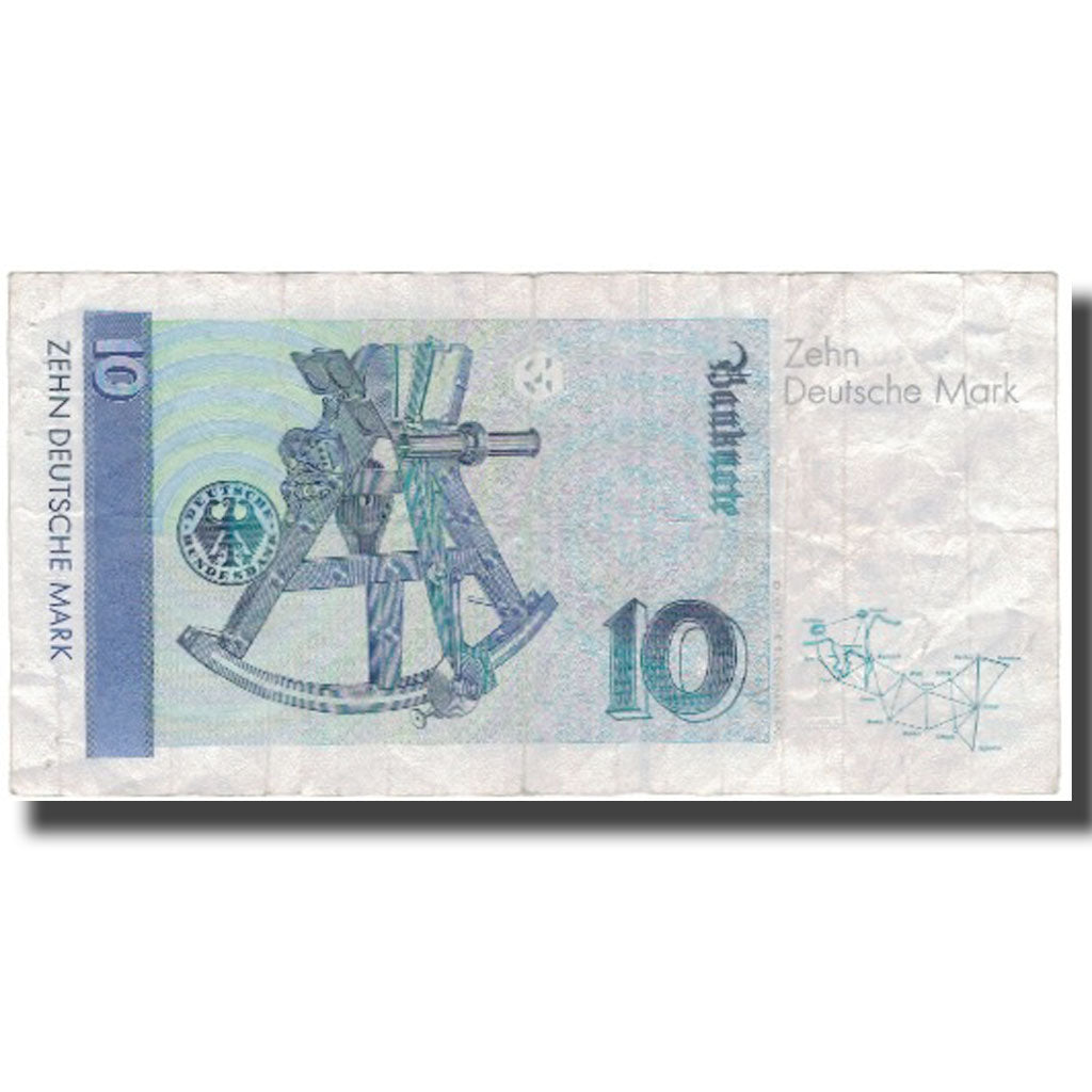 Billet, République fédérale allemande, 10 Deutsche Mark, 1993-10-01, KM:38d