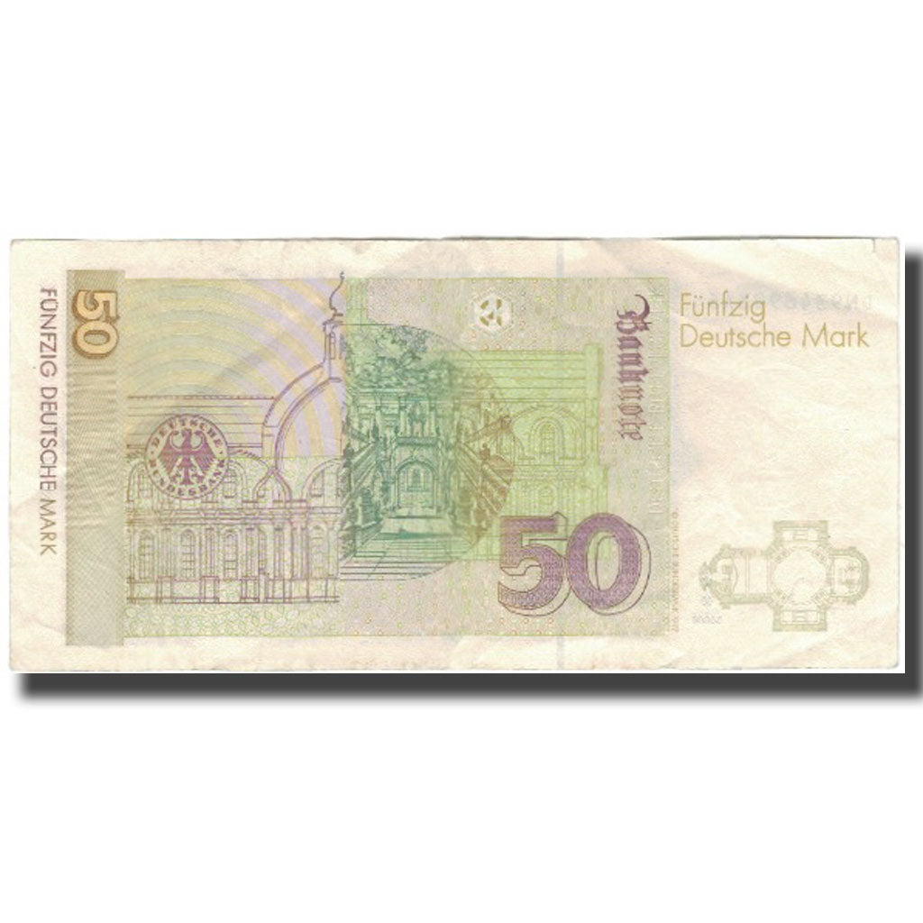 Banknote, GERMANY - FEDERAL REPUBLIC, 50 Deutsche Mark, 1996-01-02, KM:45
