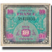 Francja, 10 Francs, 1944, VF(20-25), KM:116a