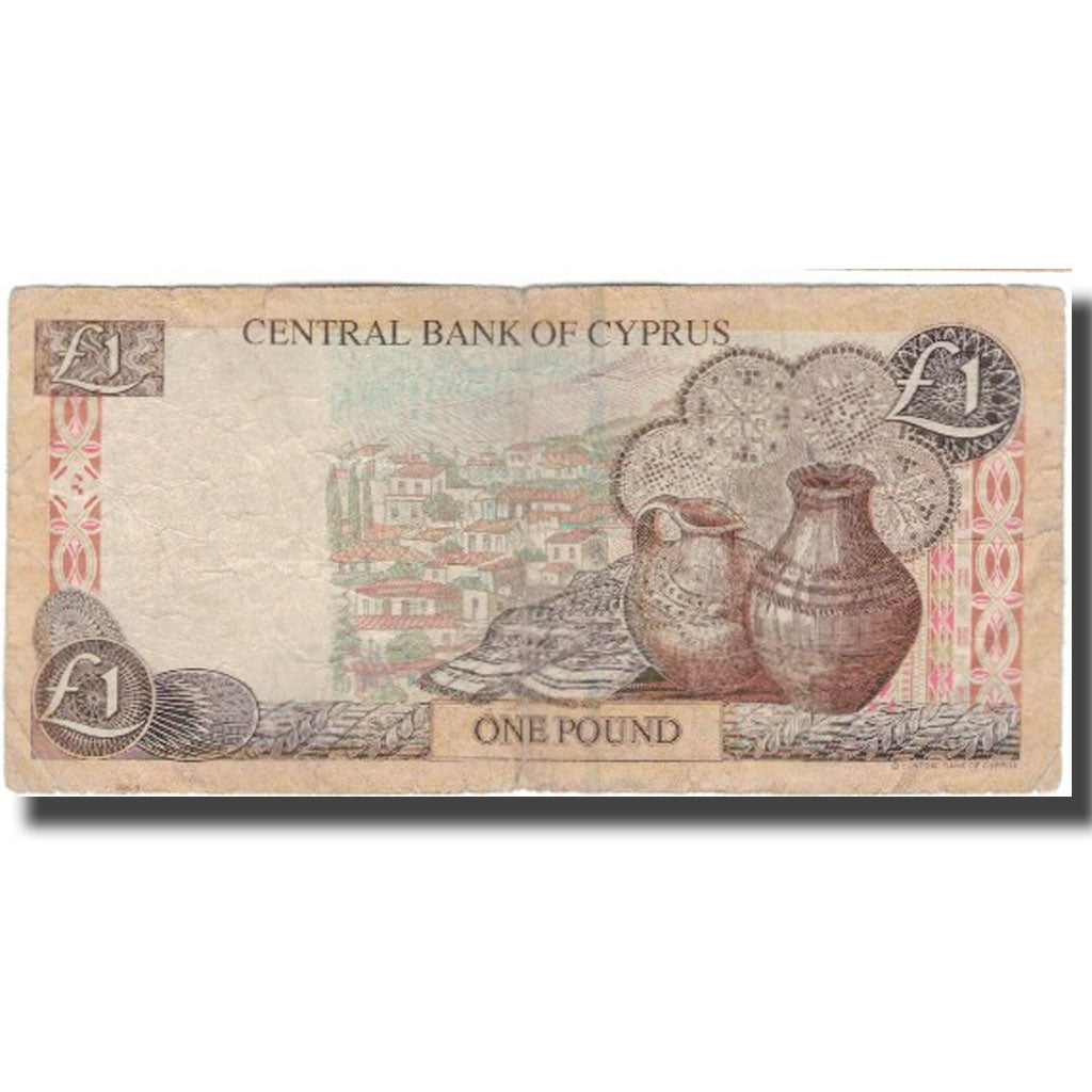 Banknot, Cypr, 1 Pound, 1998-12-01, KM:60b, VG(8-10)