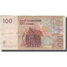 Banknot, Maroko, 100 Dirhams, 2002, KM:70, VF(20-25)