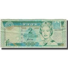 Billete, 2 Dollars, Fiji, KM:96a, BC