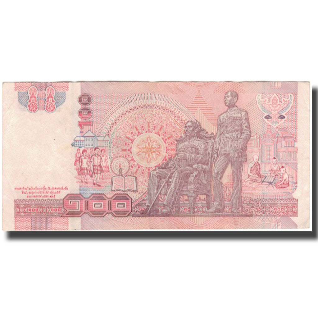 Banknot, Tajlandia, 100 Baht, KM:97, VF(20-25)