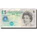 Banknote, Great Britain, 5 Pounds, KM:391d, VF(20-25)