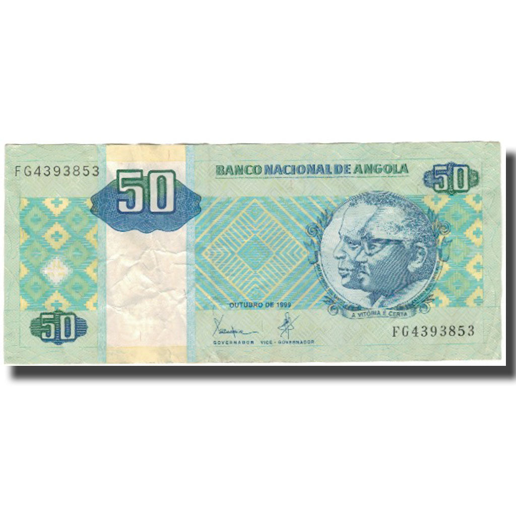 Billet, Angola, 50 Kwanzas, KM:146a, TB