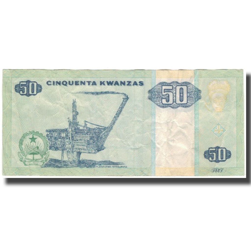 Billet, Angola, 50 Kwanzas, KM:146a, TB