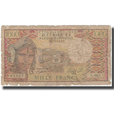 Banknot, Dżibuti, 1000 Francs, KM:37b, AG(1-3)