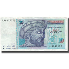 Banknot, Tunisia, 10 Dinars, 1994-11-07, KM:87, EF(40-45)