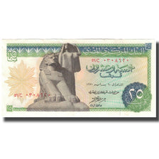 Banknot, Egipt, 25 Piastres, KM:42, AU(55-58)