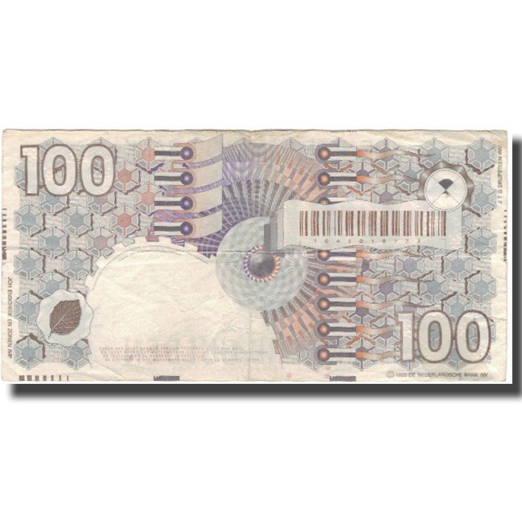 Billet, Pays-Bas, 100 Gulden, 1992, KM:101, TB