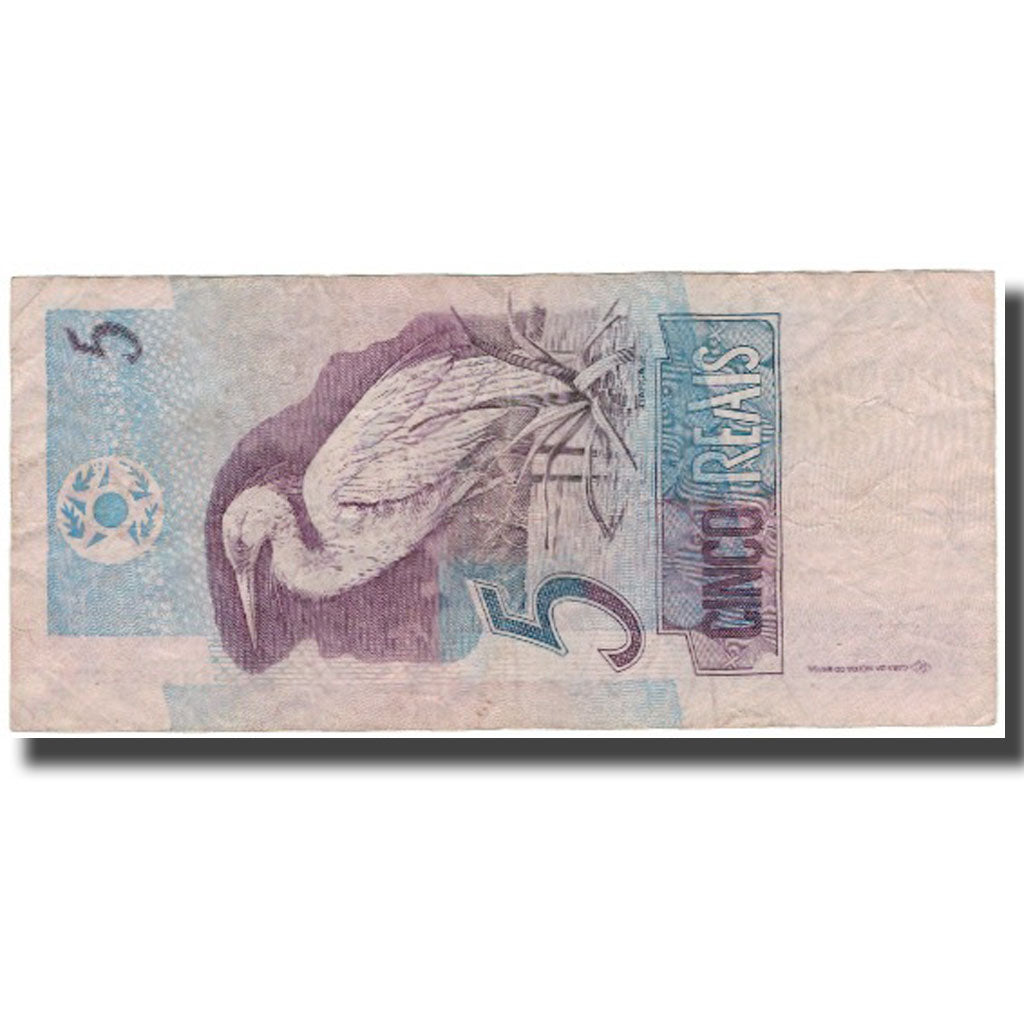 Nota, Brasil, 5 Reais, KM:244Aa, VG(8-10)