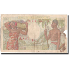 Banknote, French Somaliland, 1000 Francs, KM:10, VG(8-10)