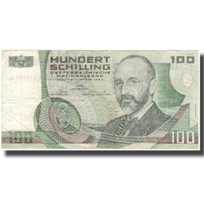 Banknot, Austria, 100 Schilling, 1984, KM:150, EF(40-45)