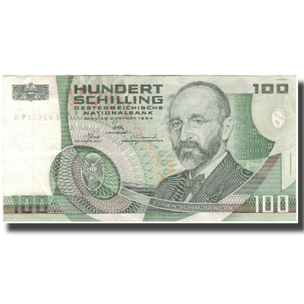 Billet, Autriche, 100 Schilling, 1984, KM:150, TTB
